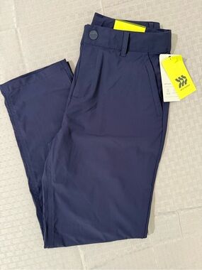 NWT all in motion Navy Chinos golf pants size 12